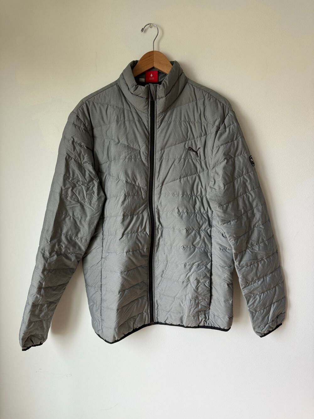 Men’s Puma Down Winter Puffer Coat Pack Down Pocket Travel Size L